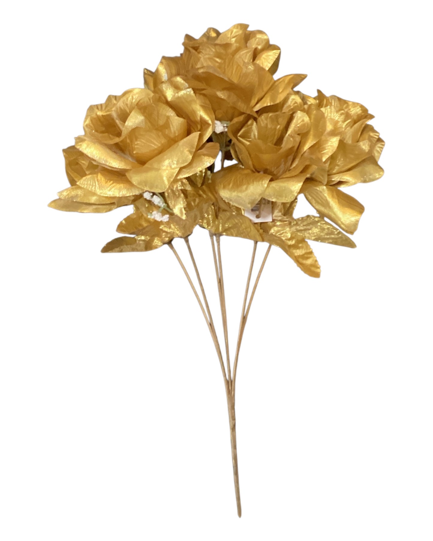 16IN Printing Rose Bush x6 - GOLD