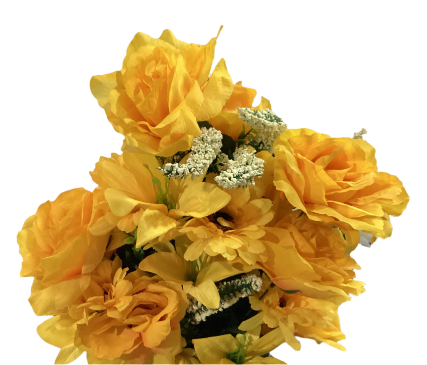 X- large Rose / Daisy / Lily mix bush x 36 -YW