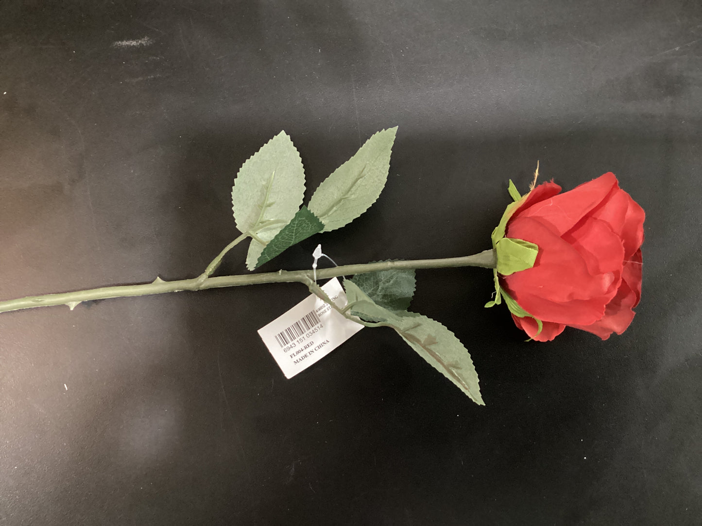 21” Single Rose Stem