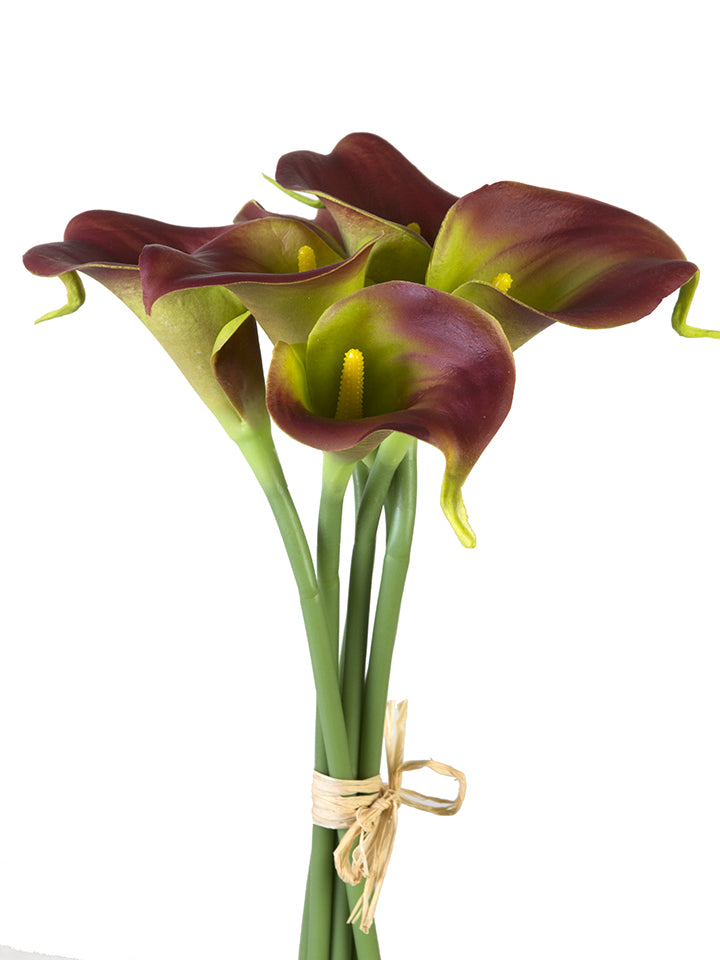 12" CALLA LILY STEM X7 BU