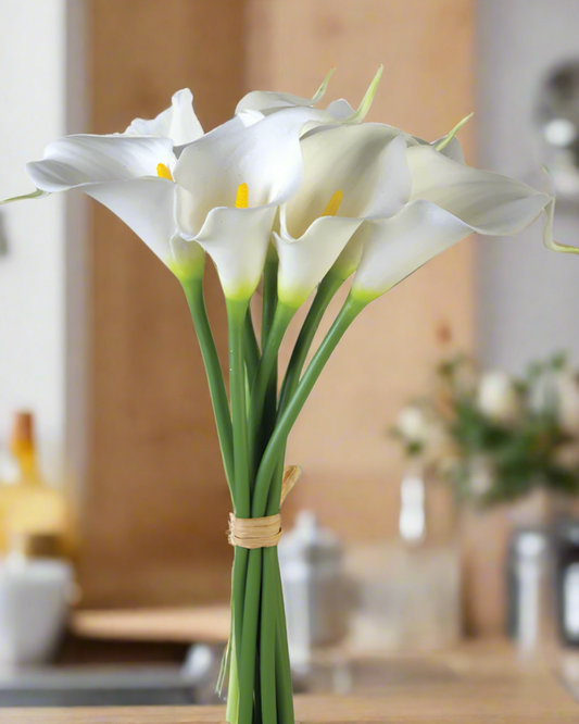 14” Calla Lily Bundle - WHITE