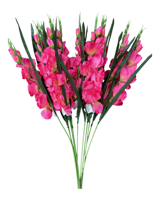 Gladiola Spray -CORAL