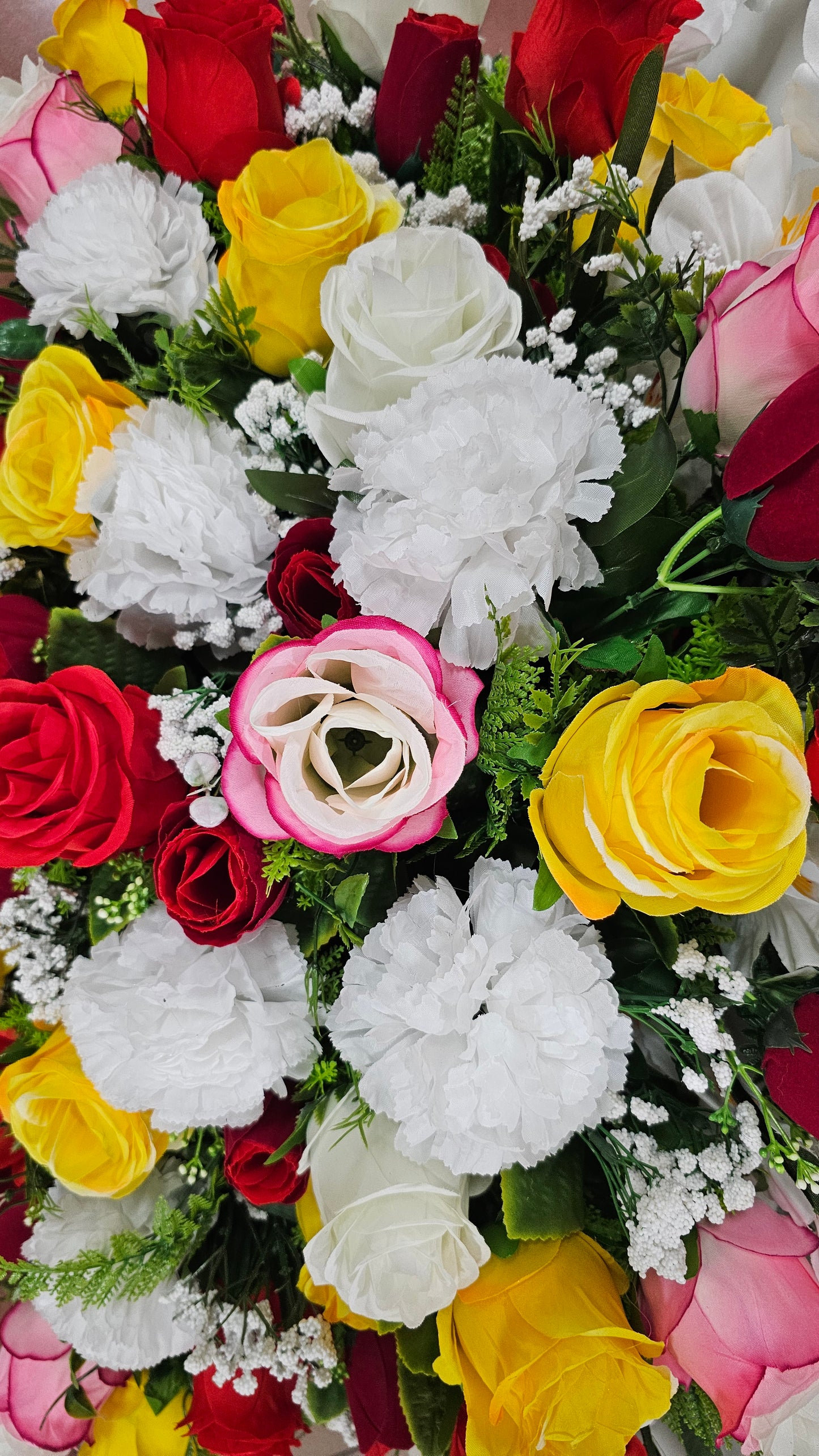 Multi Color Rose Arrangement