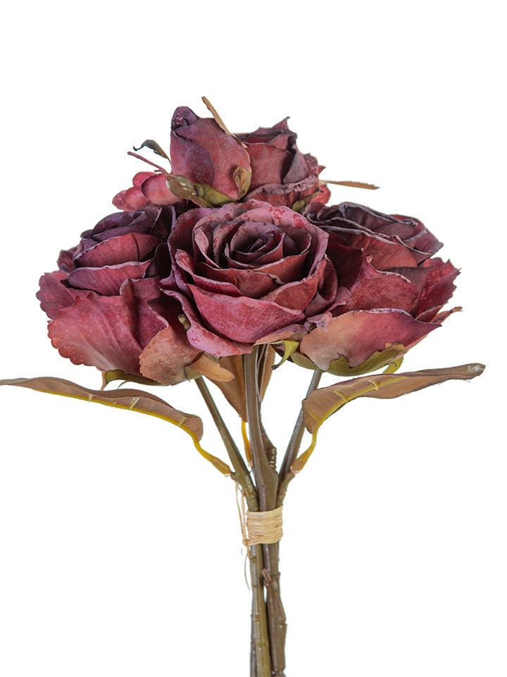 12” Dried Rose / Hydrangea Bundle - BG