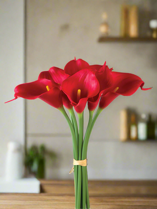 12" CALLA LILY STEM X7 RD