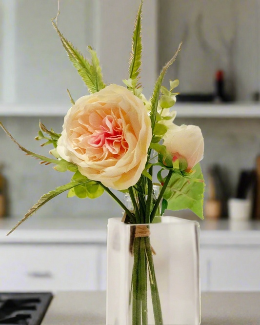 10"PEONY/HYDRANGEA BOUQUET