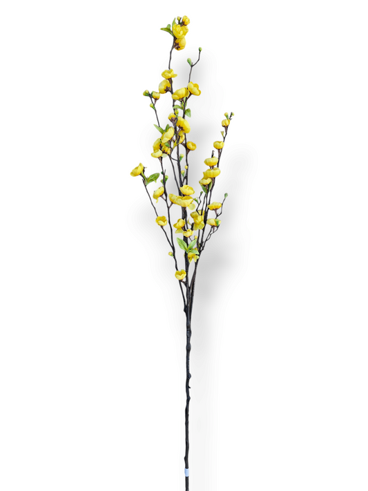 44.5” Cherry Blossom Spray - YELLOW