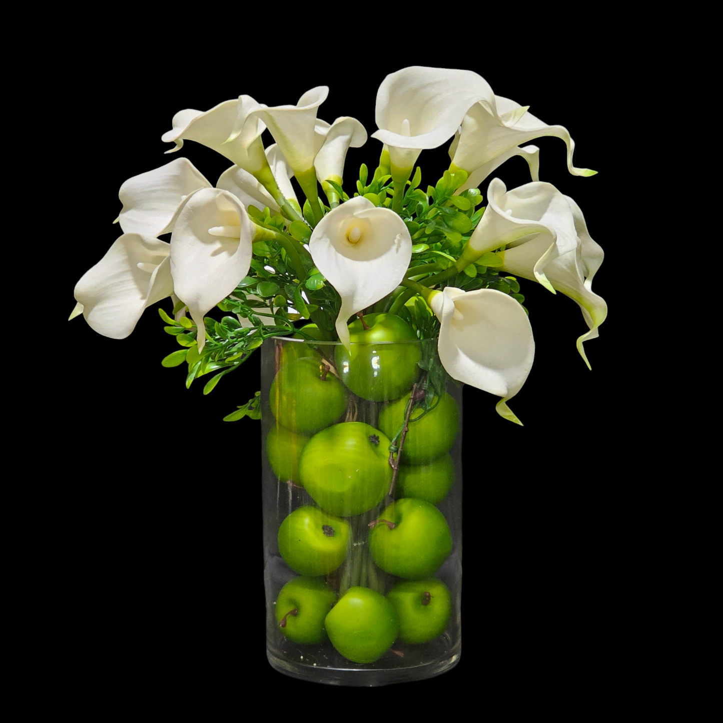 Calla lily Apple Vase