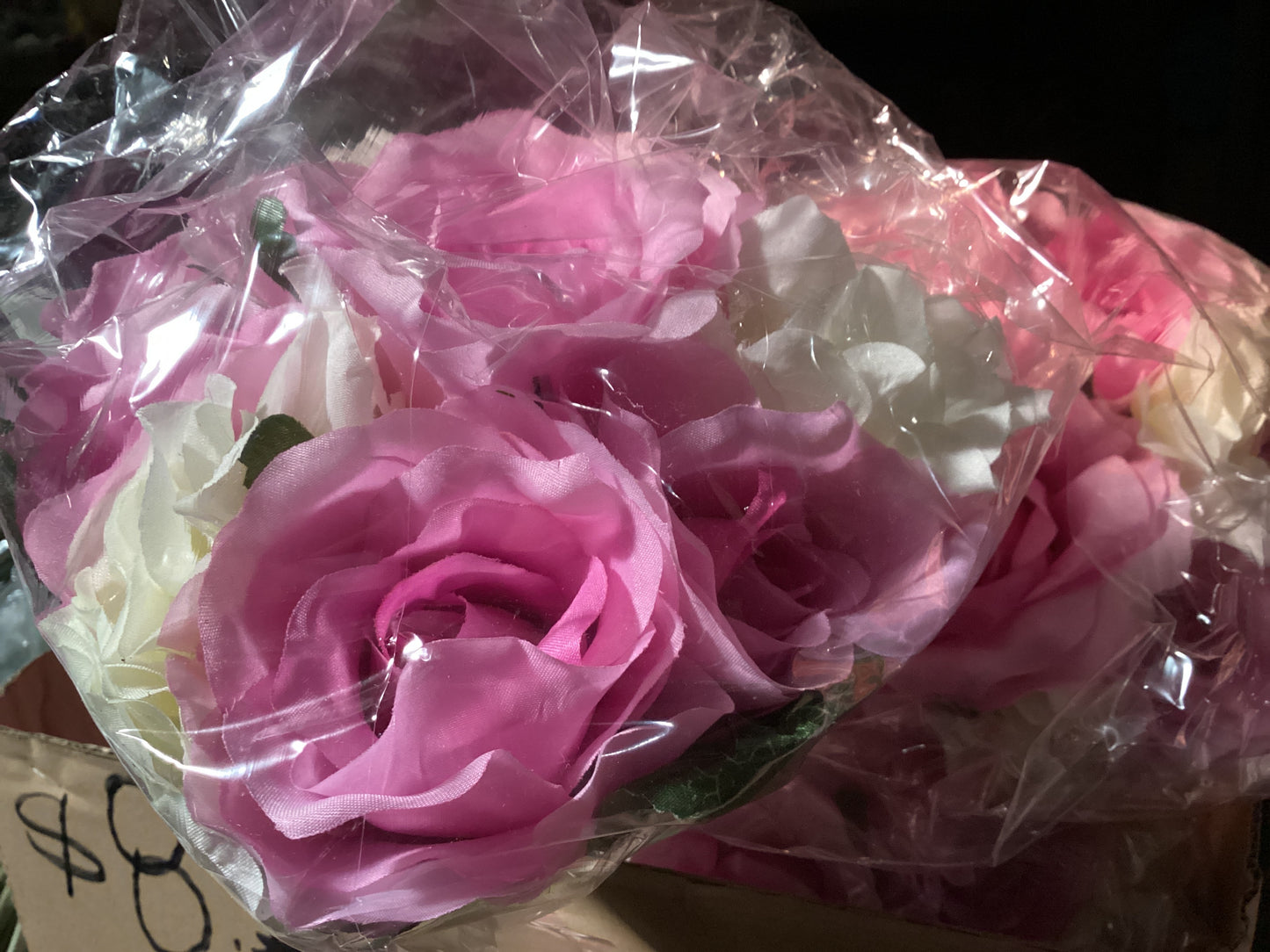 Rose/hyd bouquet pink x10