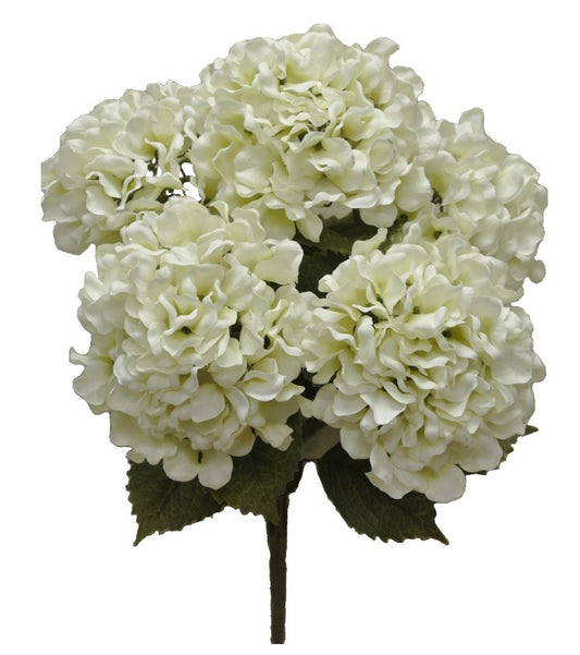 20IN Hydrangea Bush x5 - BEIGE