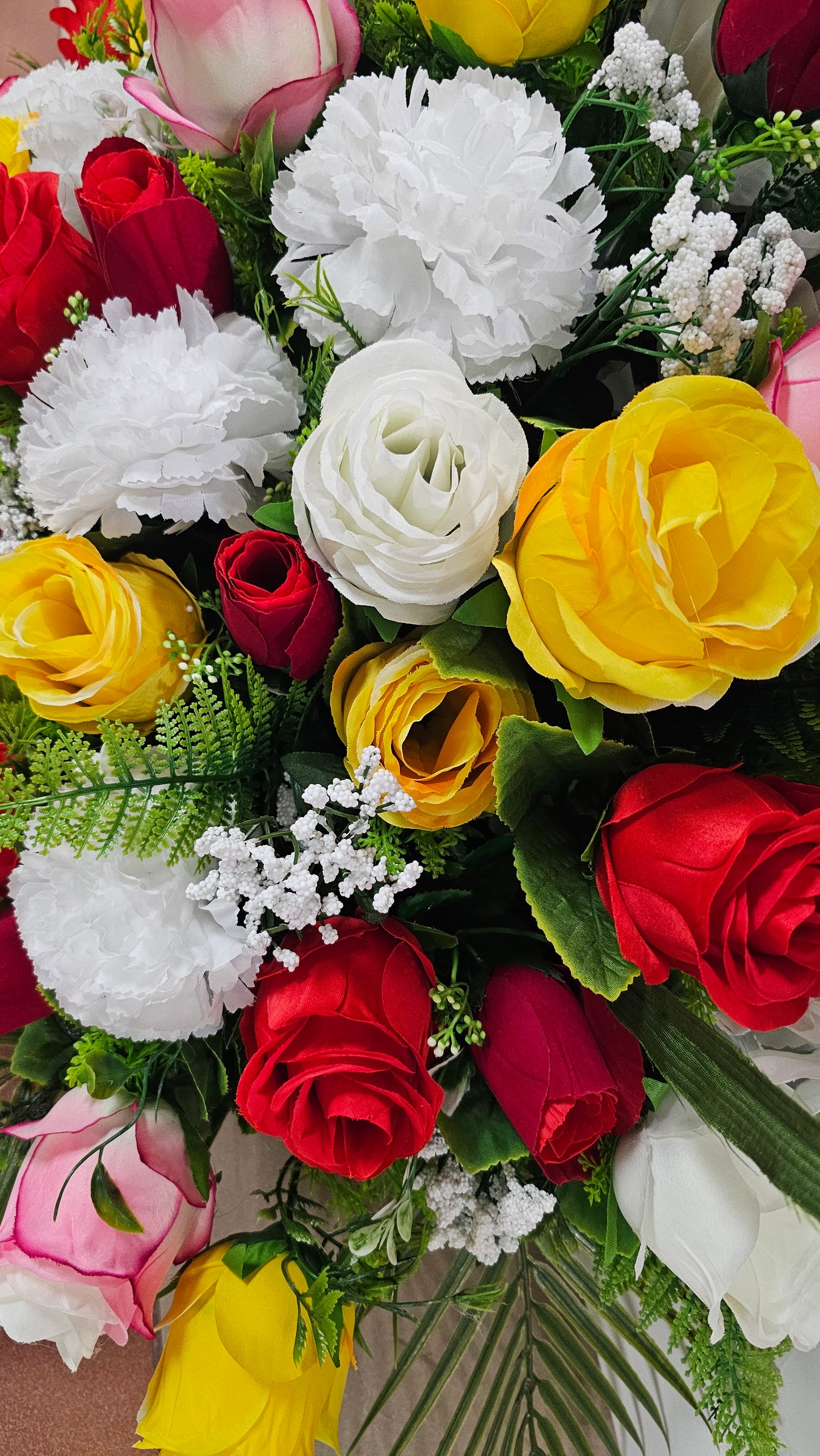 Multi Color Rose Arrangement