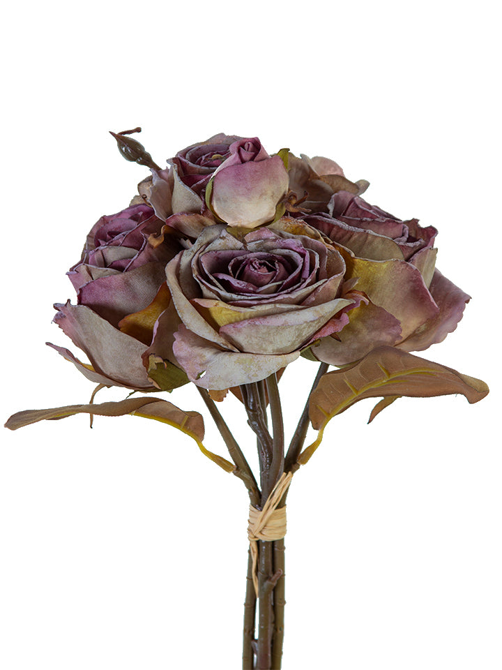 12” Dried Rose / Hydrangea Bundle - PS