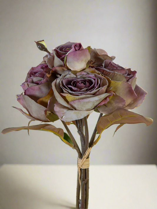 12” Dried Rose / Hydrangea Bundle - PS