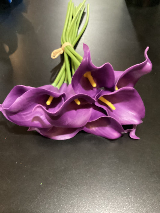 Calla Lily Bundle x10 - Purple